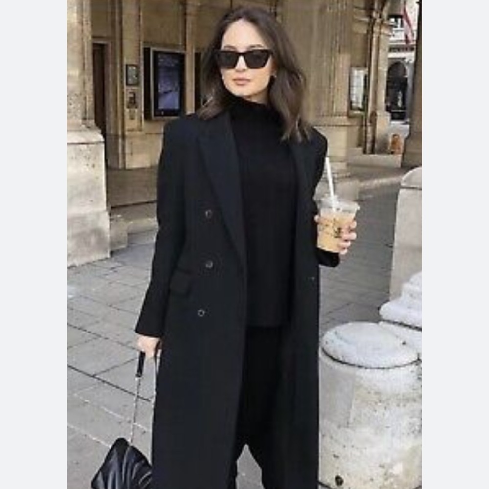 Last💞🔥Zara wool long coat bloggers fav - Picture 4 of 11